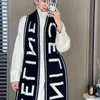 مصمم وشاح الأزياء Winter Winter Scarves Soft Cashmere Big Letter Designible Design for Man Women Shaw