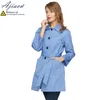 Damengrabenschichten echte Antielektromagnetstrahlung Frauen Trench Coat Tägliches Büro Computer Mobiltelefon EMF Shield Custom Clothing P230812