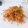 装飾的な花のテクスチャシミュレートされた植物絶妙な植物コレクション現実的な長持ちする人工