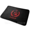 Mattor ryska Sovjetunionen Sovjetunionen Hammer och Sickle Communist Carpet Mat Rug Cushion Soft Non -slip