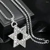 Colliers pendentiels Collier pour hommes Hip Hop Personnalité de la personnalité HALLE PULATION SIX MANG ACCESSOIRES STAR