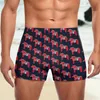 Men's Swimwear Dala Horse Swimming Trunks Retro Animal Print Training Plus Size Swim Shorts Elastic Male Briefs