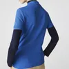 Women's Polos 3 BUCKLES Summer Quality Little Alligator Polo Shirt Slim Fit Femme Short Sleeve Cotton Top