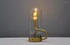 Lampes de table designer lampe LDE LEGLE FLAME DROPE D'EAU POUR LE LED RECHARAGE SUSPENDANT NIGHT DECURATIVE VIE