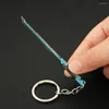 مفاتيح مفاتيح 9 سم مكافحة Melee Reaver نموذج المفتاح للرجال لعبة الطرفية RGX 11Z Pro Pendant Bendant Key Ring Fans Cos Jewelry Gift