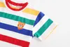 Ensembles de vêtements Nouvel été enfants garçons vêtements enfants rayé T-Shirt Shorts 2 pièces/ensemble enfant en bas âge décontracté Sport costumes bébé coton survêtements 0-5 ans