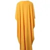 Pantalon de deux pièces pour femmes 2023 Automne Fashion Suit Orange V-Neck Bouton Labré Split Split à manches longues Couverture imprimée pour Lady