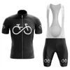 Racing Set SPTGRVO 2023 Black Cycle Clothes Cykeldräkt Cykeltröja Set Herr Bike Outfit Ropa Mtb Kit Conjunto Ciclismo Hombre