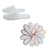 home shoes 20 Pairs Non-slip Disposable Slippers Line Simple Slippers Portable Guest House Slippers for el Spa Shoeless Home 230814