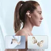 Wireless Bluetooth5.3 Ear Clip Bone Conduct Hörlurar - Öppna öronhörlurar Öronknoppar för löpning, cykling och annan sportanvändning