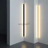 Wall Lamps Modern Black LED Wall Lamp for Dining room Living Room Decoration LED Long Strip Wall Lights Staircase Corner Wall Lamp HKD230814