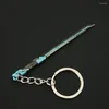 مفاتيح مفاتيح 9 سم مكافحة Melee Reaver نموذج المفتاح للرجال لعبة الطرفية RGX 11Z Pro Pendant Bendant Key Ring Fans Cos Jewelry Gift