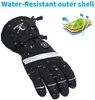 Guanti da sci Riscaldati touchscreen per uomini donne con batteria ricaricabile da 2200 mAh impermeabile pattinaggio da sci inverno SN 230814