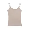 Tanks pour femmes gilet rose