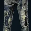 Men S Jeans Multi Zipper Men Biker Punk Rock Denim Spodni Slim Fit Rip Mens Hafdery Motocykl 230814
