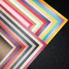 Geschenkwikkeling 20 stcs 250GSM A4 kleurrijke parelmoer kartonnen handgemaakte DIY origami papieren envelop verpakkingsdoos materiaal papier r230814
