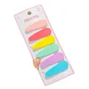 Accesorios para el cabello 2023 Color de primavera Cartoon Cloud Cookie Sechina sin trago para niñas Lindo Kawaii Clips Simple Fashion