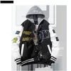 Varsity Jacke Männer Frauen Winter Stickbaseball Jacke Hip Hop Brief Cartoon Anime Cobe mit Kapuzenpaar Windbreaker HKD230815