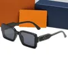 Luxo de óculos de sol Pequena moldura homens homens de moda retangular óculos quadrados Eyewear Designer de sol dos óculos de sol