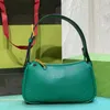 Bolsas de ombro designers de designer de designer bolsa de sela bolsas de moda hobo bolsa de mão bolsa bolsa de alta qualidade bolsas de grife bolsa de embreagem novo estilo verde branco couro genuíno