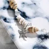 Anklets New Shell Beads Starfish Anklets for Women Beh Anklet Leg Brelet Handmade Bohemian Foot Chain Boho Jewelry Sandals Gift J230815