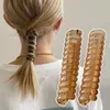 Persoonlijkheid Plastic Hair Ties Women Hair Rope Braid Paytail Holder Bands Simple Bandage Hair Scrunchies Accessoires