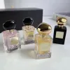 Cadeau de Noël Ensemble de 4 pièces de haute qualité Parfum de sables mouvants Parfum de jardin de roses musquées 30 ml x4 pièces Parfum durable Parfum durable Char sans fin