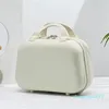 Plunjezakken mini 14 inch draagbare bagage eenvoudige vaste kleur vrouwelijk geschenkopslag lichte instaporganisator cosmetische koffer koffer voor vrouwen