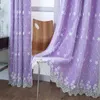 Curtain Curtains for Living Dining Room Bedroom Embroidery Solid beige White Tulle Sheer Window Modern Voile Organza Fabric Drapes