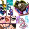 Nagelglitter 10G Jar Chamäleon Chrom Nagelkunstpigmentspiegel Chamäleon Pigment Chrompulver 230814