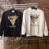 Erkek Hoodies Sweatshirts Gerçek Fotoğraflar 3xl Kazablanka Sweatshirt Yüksek kaliteli tenis kulüp mektubu baskı terry plover erkekler kazablanca sweatshirt z230816