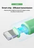 USB Cables 3A Fast Data Charging Charger Wire Cord Liquid Silicone Cable 1M