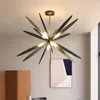 Lampy wiszące Nodic Black Dragonfly wiszący lekka sypialnia salon minimalistyczny żelazny wystrój wnętrza lampa oświetlenia