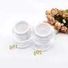 Acryl lege cosmetische 5g 15 g 20 g Pot Cream Powder Container Jar 30g 50g Acryl Body Scrub Paksen HKINCARE MET LINER IKGAI