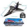 Flygplan Modle H650 Raptor Waterproof Brushless Motor Fixed Wing Foam Remote Control Electric Model Toy Gift 230815