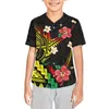 Camisas casuais masculinas Totem Totem Totem Hawaii Trotem Hawaii Prins