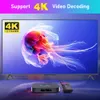 H96 Max M5 Android 11 Smart TV Box RK3318 Четырехъядерный Cortex-A53 4K Ultra HD Video Media Player 2.4G Home The Tv-Sette Top Box