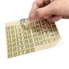 Adesivos de transferência UV 3D personalizados Rótulo Efeito metálico Adesivo Personalizado Decalques DIY Tags de decalques à prova d'água para pacotes EAWBT