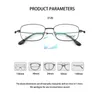 Solglasögon Frames 2023 Fashion Luxury Business Glasses Ultra Light Alloy Eyewear Small Size Men Optical Recept Gereglasses Frame 3120