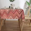 Table Cloth Boho Vintage Contemporary Tablecloth Rectangular Waterproof Multicolor Modern Cover For Party