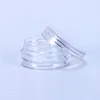 2ML Clear Plastic Empty Jars Pot Clear Lid 2Gram Size For Cosmetic Cream Eye Shadow Nails Powder Jewelry E-Liquid Jjsxx