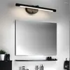 Lustres de lâmpada de parede modernos faróis LED faróis banheiros maquiagem espelho de iluminação frontal neblina impermeável lndoor Luz pendente