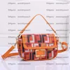 Luksusowa designerska torba na ramię moda torebka torebka klasyczna haftowa liste