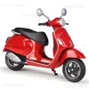 WELLY 1 12 Vespa GTS Super 2020 Motorcycles Simulation Alloy Motorcycle Model Collection Toy Car Kid Gift T230815