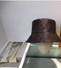 Designer -Eimer -Hut für Frauen und Männer Luxus Herbst Winter Klassiker Klassische faltbare Kappen Schwarze Fischer Hats Strand Sonnenvisor Breite Rand Kappen Klappende Damen Bowler Dropship