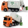 Electricrc Car Double E E560 Remote Control Garbage Truck Electric Toy Set Engineering Voertuig speelgoed voor kinderen Kid Boy Gifts 230814