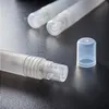 5ml 5g Buzlu Plastik Tüp Boş Dolunabilen Parfüm Şişeleri Seyahat ve Hediye için Sprey, Mini Taşınabilir Kalem KxECE