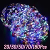 Headwear Hair Accessories 20/30/50/70/180Pcs Light up Flower Headband LED Flower Hair Crown Glowing Floral Wreath Crowns for Birthday Wedding Party Favors 230815