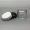 Contenitore per campioni cosmetici in plastica trasparente da 30 ml Vaso da 30 g Vaso piccolo vuoto da viaggio per campeggio Ombretto Crema per il viso Balsamo per le labbra Bottiglia da 30 ml Aufhh