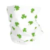 Szaliki Shamrock Leaf Green Bandana Cover Necka drukowana Baliaclavas twarz szalik wielokrotnie użyteczny jazda dla mężczyzn dla kobiet dorosłych przez cały sezon